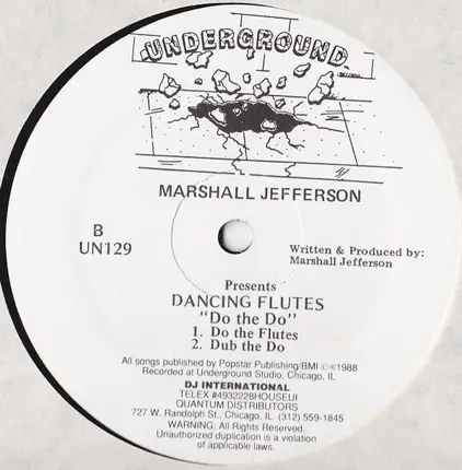 Marshall Jefferson Presents Dancing Flutes - Do The Do