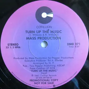 Mass Production - Turn Up The Music / Bopp