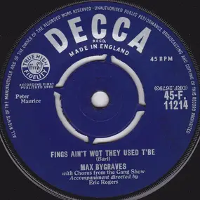 Max Bygraves - Fings Ain't Wot They Used T'Be