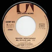 7inch Vinyl Single - Maxine Nightingale - Will You Be My Lover / How Much Love