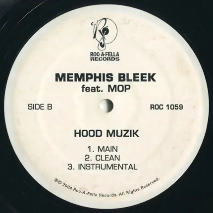 Memphis Bleek - Hypnotiq / Hood Muzik