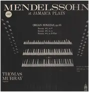 Mendelssohn at Jamaica Plain - Organ Sonatas, op.65