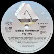 LP - Melissa Manchester - Hey Ricky