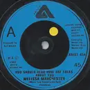 7'' - Melissa Manchester - You Should Hear How She Talks About You - Blue injection