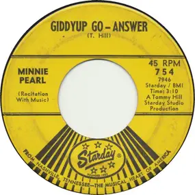 Minnie Pearl - Giddyup Go - Answer