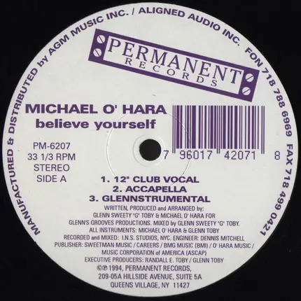 Michael O'Hara - Believe Yourself