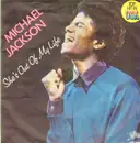 7'' - Michael Jackson - She's Out Of My Life / Push Me Away