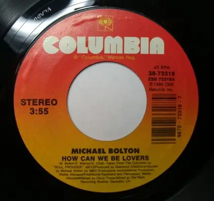 Michael Bolton - How Can We Be Lovers