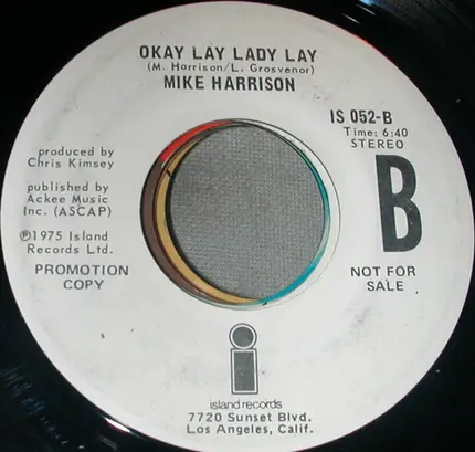 Mike Harrison - Somewhere Over The Rainbow