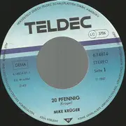 7inch Vinyl Single - Mike Krüger - 20 Pfennig