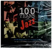 CD-Box - Miles Davis Orchestra, Erroll Garner Trio, Ramsey Lewis Trio, Charles Mingus Quartet & others - 100 Years Of Jazz - Cardboard box set