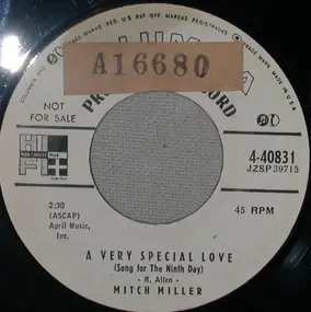 Mitch Miller - A Very Special Love (Song For The Ninth Day)