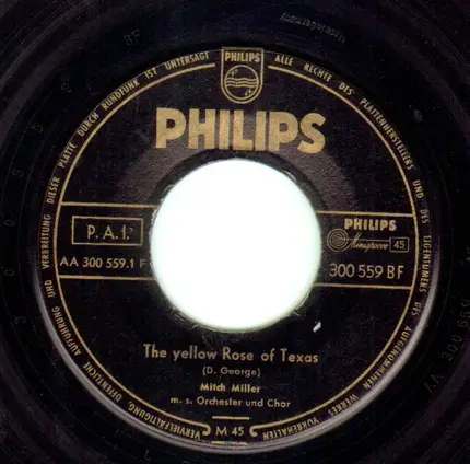 Mitch Miller - The Yellow Rose Of Texas