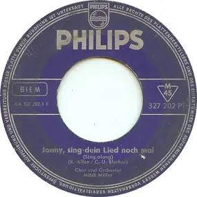 Mitch Miller - Jonny, Sing Dein Lied Noch Mal (Sing Along) / Sing Along