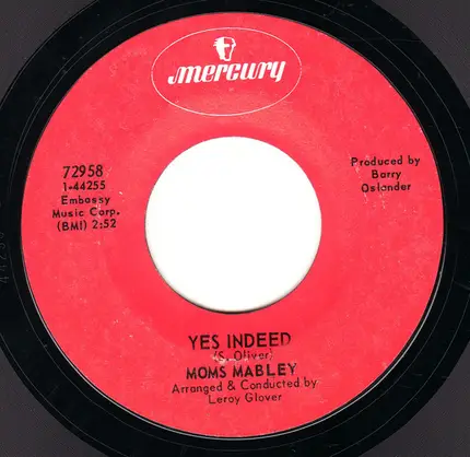 Moms Mabley - His Way / Yes, Indeed