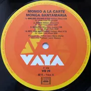 LP - Mongo Santamaria - A La Carte