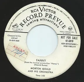 Morton Gould & His Orchestra - Fanny / Why Be Afraid To Dance