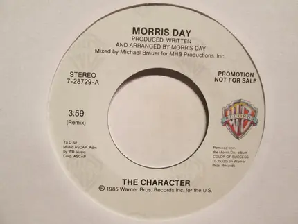 Morris Day - The Character