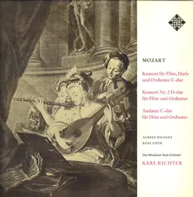 Karl Richter - Konzerte für Flöte, Harfe und Orchester C-Dur, Konzerte Nr.2 D-dur a.o.