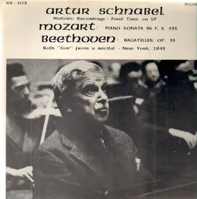 Wolfgang Amadeus Mozart - Artur Schnabel Historic Recordings
