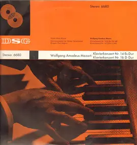 Wolfgang Amadeus Mozart - Klavierkonzert Nr.14 Es-dur KV 449* Klavierkonzert N. 16 D-dur KV 451
