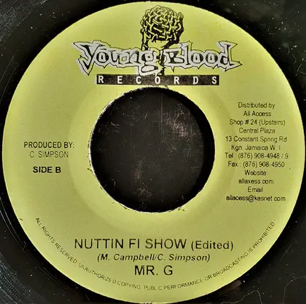 Mr. G - Nuttin Fi Show