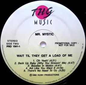 Mr. Mystic - Wait 'Til They Get a Load of Me