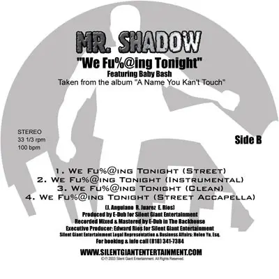 Mr. Shadow - Sound Of My Heata