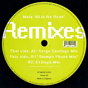 Mula - All In The Head (Remixes)