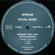 LP - Mustapha Tettey Addy - African Ritual Music