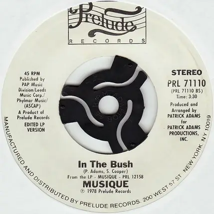 Musique - In The Bush