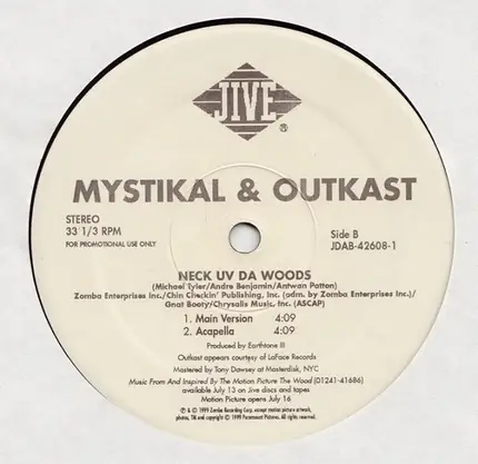 Mystikal & Outkast - Neck Uv Da Woods