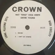 LP - Nat King Cole - Nat 'King' Cole Meets Lester Young