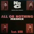 12inch Vinyl Single - Natural Born Grooves Feat Bibi - All Or Nothing (Remix)