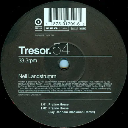 Neil Landstrumm - Praline Horse