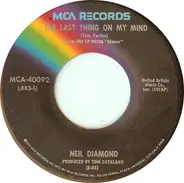 Neil Diamond - The Last Thing On My Mind