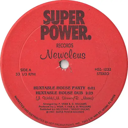 Newcleus - Huxtable House Party