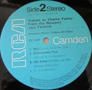 LP - Newport Parker Tribute All Stars - Tribute To Charlie Parker From The Newport Jazz Festival