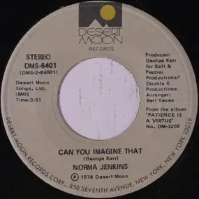 Norma Jenkins - Can You Imagine That / Love Jones