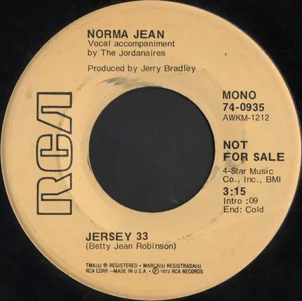 Norma Jean - The Only Way To Hold Your Man