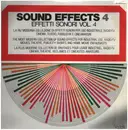 LP - No Artist - Sound Effects 4 -Effetti Sonori Vol. 4