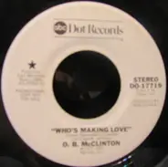 Obie McClinton - 'Who's Making Love' / 'Who's Making Love'
