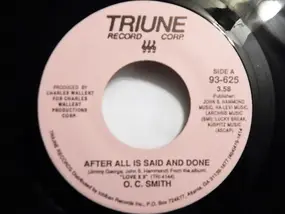 OC Smith - After All Is Said And Done / Brenda