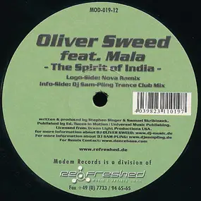 Oliver Sweed - The Spirit Of India