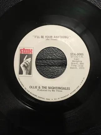 Ollie & The Nightingales - I'll Be Your Anything / Bracing Myself For the Fall