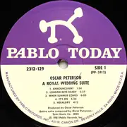 LP - Oscar Peterson - A Royal Wedding Suite