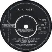 P.J. Proby - P.J. Proby (EP)