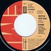 7inch Vinyl Single - Panama - Nights In White Satin