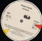 Double LP - Paolo Conte - Concerti