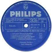 LP - Paco De Lucía - La Fabulosa Guitarra De Paco De Lucía